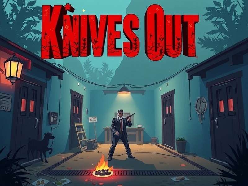 Knives Out PC gameplay on an advanced gaming setup