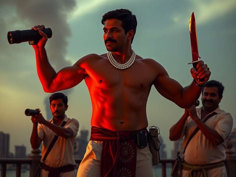 Knives Out players in intense battleground action