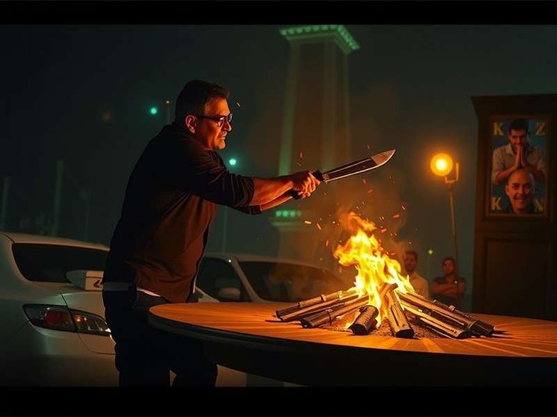 Knives Out 2 Gameplay Screenshot showing intense battle royale action