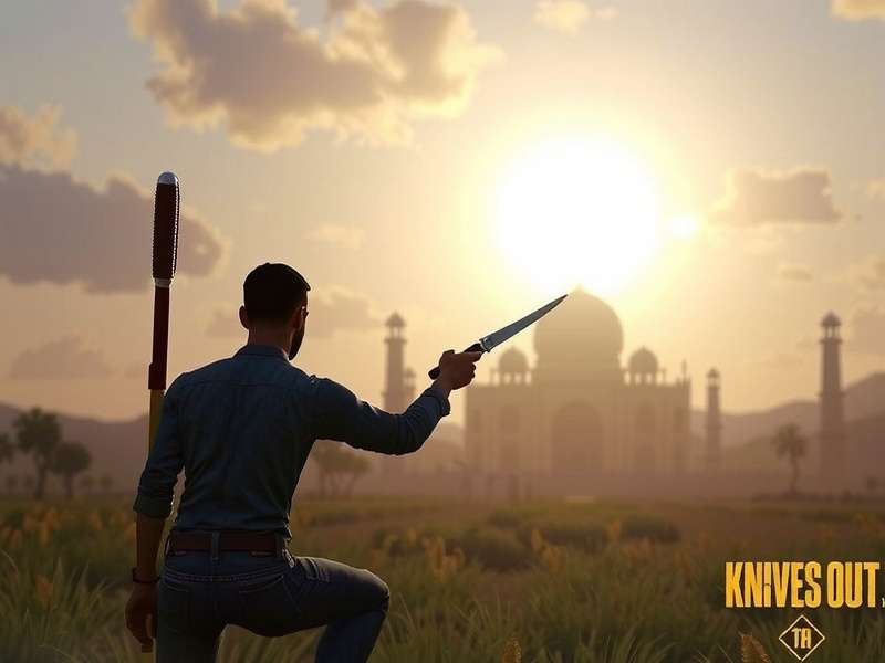 Knives Out 3 Key Art showing new map and characters