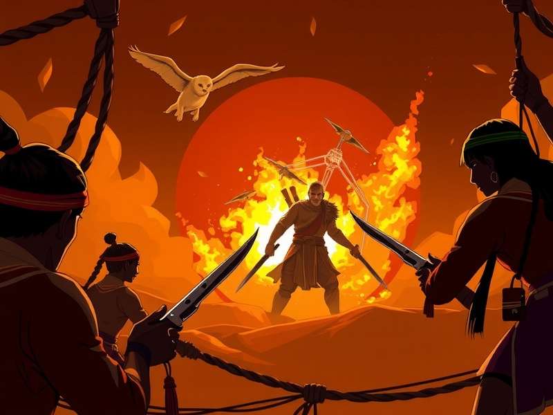 Knives Out 1 intense squad battle scene in urban environment