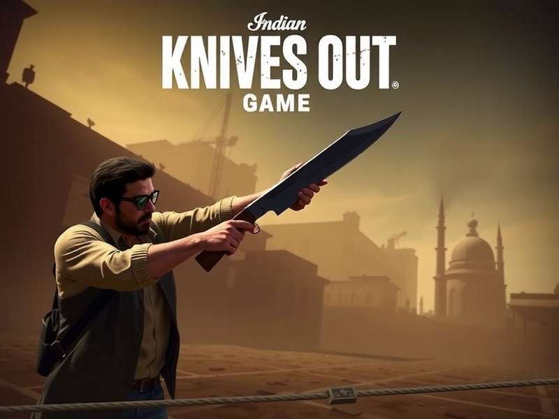 Knives Out PC gameplay screenshot showing intense battle royale action