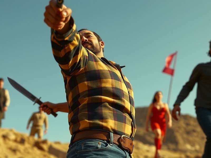 Knives Out Mobile Battle Royale Gameplay Screenshot