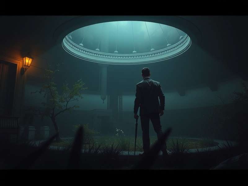 Knives Out Wake Up Dead Man movie cast ensemble photo