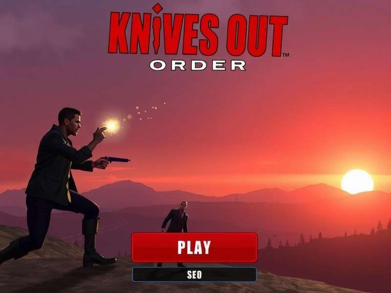 Visual hierarchy chart showing the Knives Out Order from drop to victory