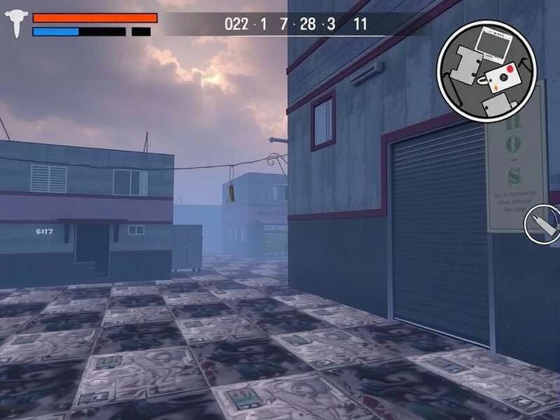 Squad gameplay in New Knives Out showcasing new urban map and advanced weaponry