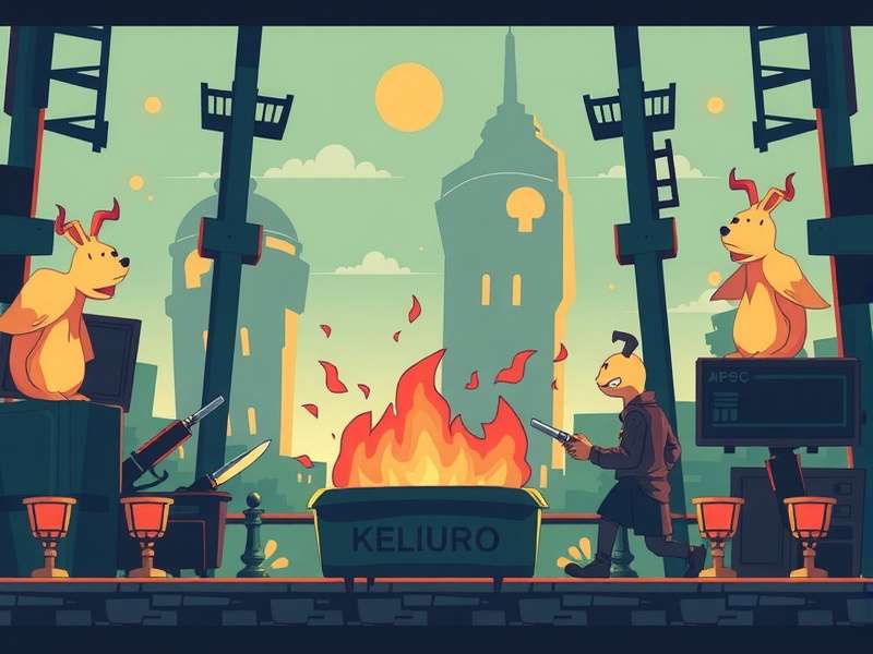 Knives Out gameplay screenshot showing intense squad combat in a urban environment