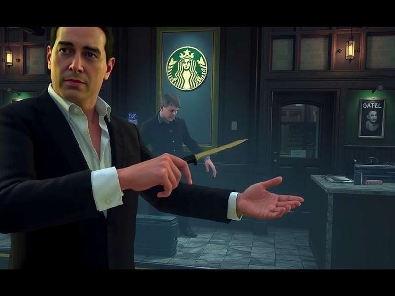 Knives Out movie poster style image with mysterious atmosphere