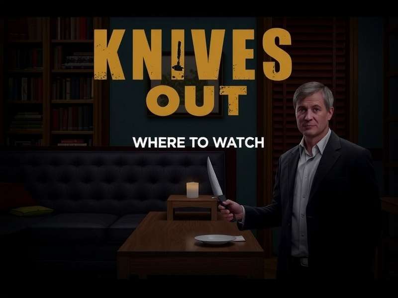 Knives Out and Glass Onion streaming platforms collage