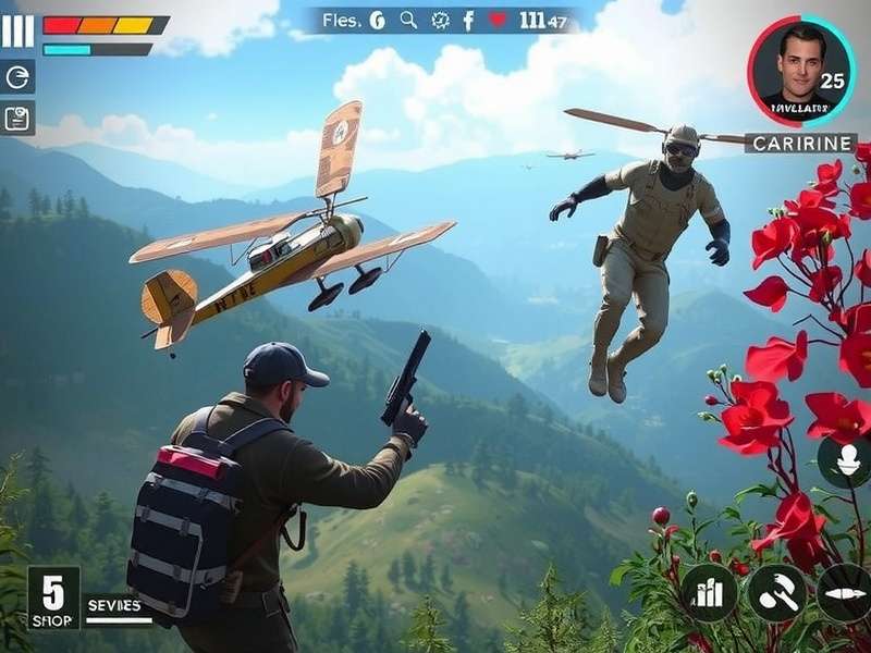 A detective's desk with a magnifying glass, notebook, and mysterious clues for Knives Out Mystery