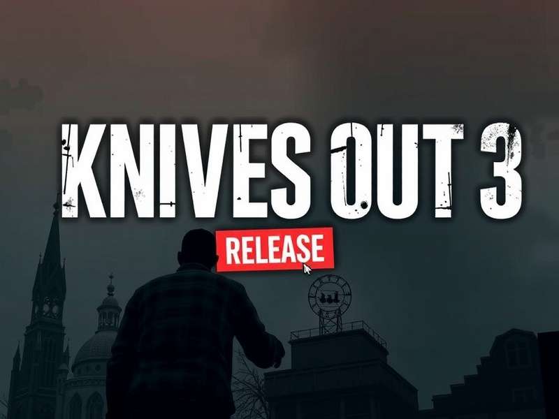 Knives Out 3 Release – exclusive key art with new characters and battleground