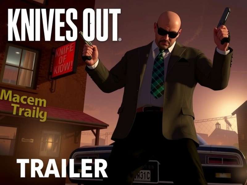 Knives Out 3 Trailer Release exclusive first-look scene with Benoit Blanc and new cast