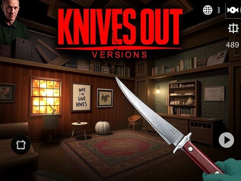 Knives Out Game PC Version – Battle Royale action on desktop with vibrant graphics and intense gameplay