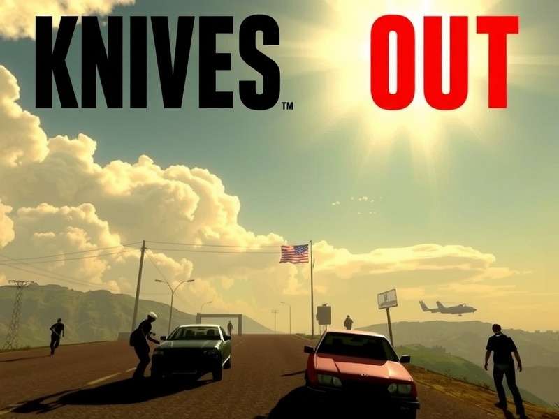 Knives Out Game Download For Pc Highly Compressed – Hero image showing the game title and action scene