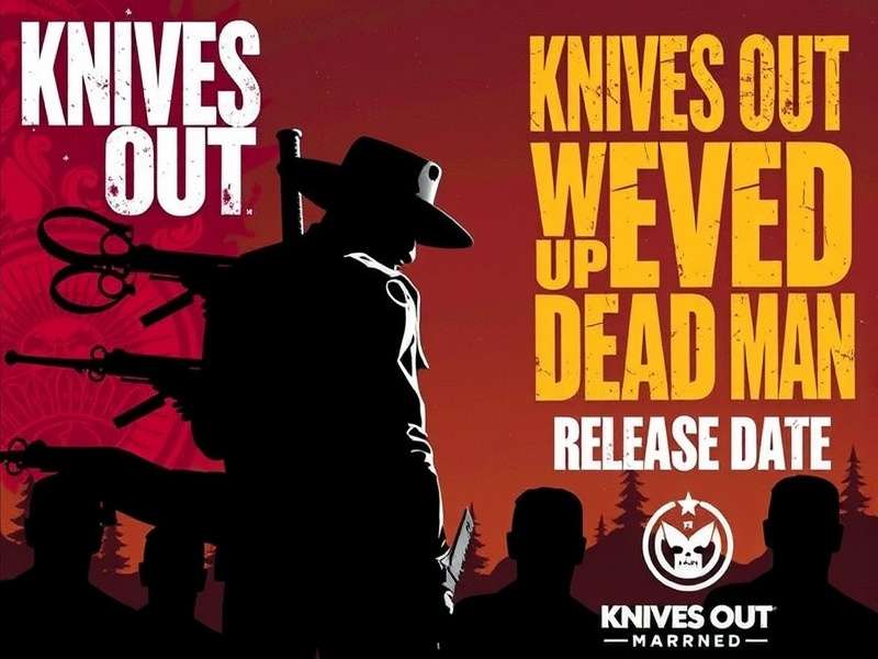 Knives Out Wake Up Dead Man – Official promotional artwork featuring the new battleground and characters