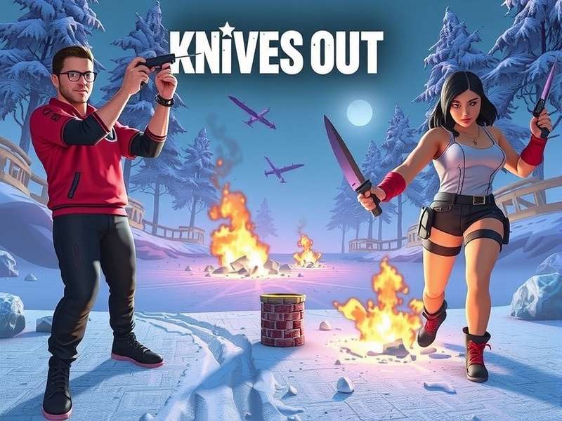 Knives Out streaming banner featuring Benoit Blanc mysteries collection