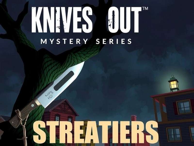 Knives Out download page showing APK and PC installation options